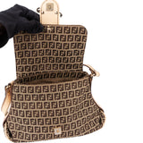Fendi FF Monogram Zucchino One Shoulder Bag
