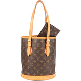 Louis Vuitton Cavas Monogram Bucket Bag PM Handbag