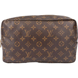 Louis Vuitton Canvas Monogram Trousse Toilette 28 Clutch