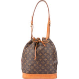 Louis Vuitton Canvas Monogram Sac Noe Grande Shoulder Bag