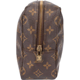 Louis Vuitton Canvas Monogram Trousse Toilette 28 Clutch