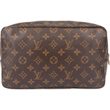 Louis Vuitton Canvas Monogram Trousse Toilette 28 Clutch