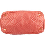 Miu Miu Quilted Pink Leather Handbag