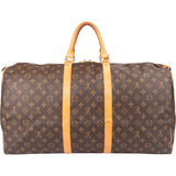 Louis Vuitton Canvas Monogram Keepall 55