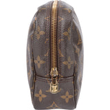 Louis Vuitton Canvas Monogram Trousse Toilette 23 Clutch