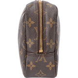 Louis Vuitton Canvas Monogram Trousse Toilette 23 Clutch
