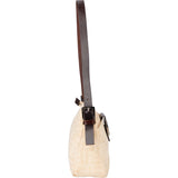 Fendi FF Buckle Baguette Shoulder Bag