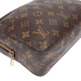 Louis Vuitton Canvas Monogram Trousse Toilette 23 Clutch