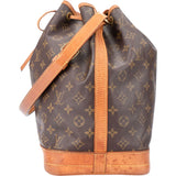 Louis Vuitton Canvas Monogram Sac Noe Grande Shoulder Bag