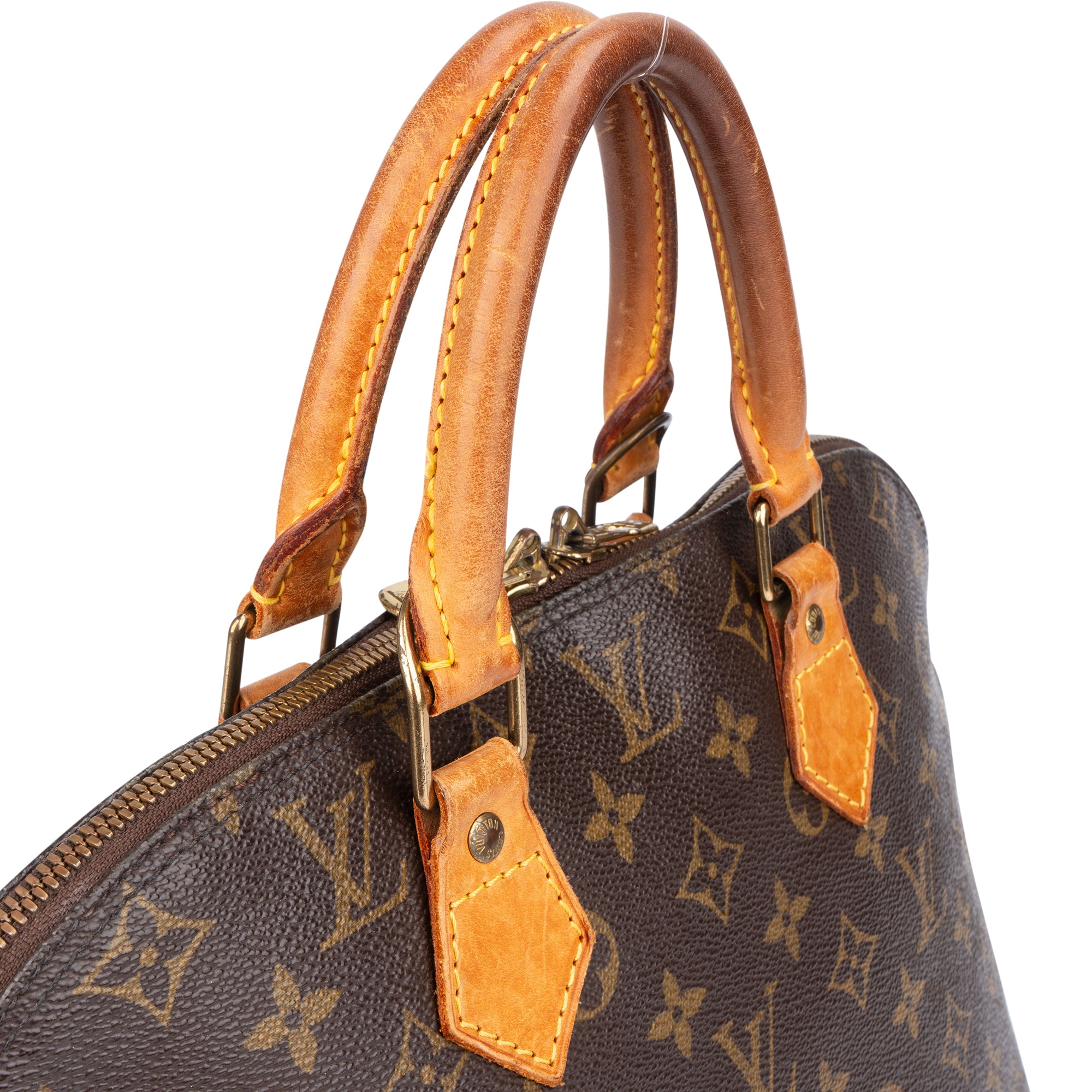 Louis Vuitton Canvas Monogram Alma PM Handbag - vintageandkickz