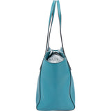 Gucci Blue Leather Swing Shoulder Bag
