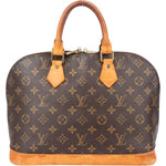 Louis Vuitton Canvas Monogram Alma PM Handbag - vintageandkickz