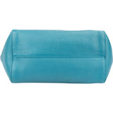 Gucci Blue Leather Swing Shoulder Bag