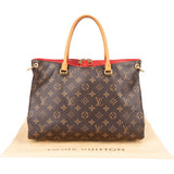 Louis Vuitton Canvas Monogram Pallas MM Handbag