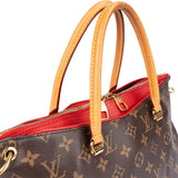 Louis Vuitton Canvas Monogram Pallas MM Handbag
