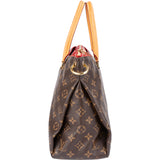 Louis Vuitton Canvas Monogram Pallas MM Handbag