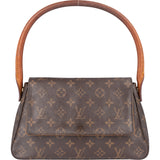 Louis Vuitton Canvas Monogram Looping PM Shoulder Bag