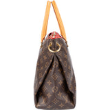 Louis Vuitton Canvas Monogram Pallas MM Handbag