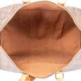 Louis Vuitton Canvas Monogram Keepall 55 Bandouliere