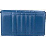 Burberry Blue Quilted Leather Lola Crossbody Bag