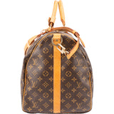 Louis Vuitton Canvas Monogram Keepall 55 Bandouliere