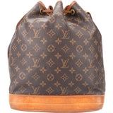 Louis Vuitton Canvas Monogram Sac Noe Grande Shoulder Bag