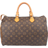Louis Vuitton Canvas Monogram Speedy 35 Handbag