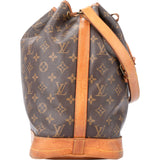 Louis Vuitton Canvas Monogram Sac Noe Grande Shoulder Bag