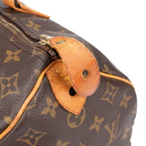 Louis Vuitton Canvas Monogram Speedy 35 Handbag