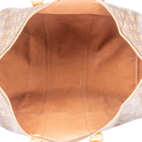 Louis Vuitton Canvas Monogram Keepall 55 Bandouliere