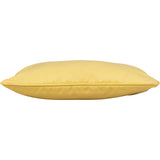 Prada Yellow Nylon Triangle Mini Handbag