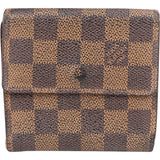 Louis Vuitton Damier Ebene Monogram Elise Wallet