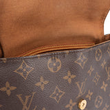 Louis Vuitton Canvas Monogram Looping PM Shoulder Bag