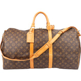 Louis Vuitton Canvas Monogram Keepall 55