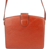Louis Vuitton Cognac Epi Leather Capucines Crossbody Bag
