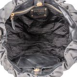 Prada Black Nylon City Handbag