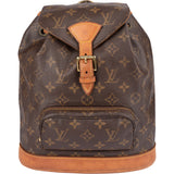 Louis Vuitton Canvas Monogram Montsouris MM Rucksack