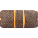Louis Vuitton Canvas Monogram Keepall 55