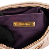 Miu Miu Quilted Leather Mini Shoulder Bag