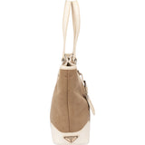 Prada Classic Jacquard Triangle Handbag
