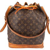 Louis Vuitton Canvas Monogram Sac Noe Grande Shoulder Bag