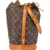 Louis Vuitton Canvas Monogram Sac Noe Grande Shoulder Bag