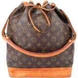 Louis Vuitton Canvas Monogram Sac Noe Grande Shoulder Bag