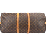 Louis Vuitton Canvas Monogram Keepall 55 Bandouliere
