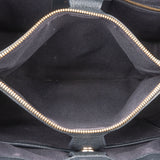 Burberry Black Leather Banner Handbag