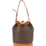 Louis Vuitton Canvas Monogram Sac Noe Grande Shoulder Bag