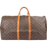 Louis Vuitton Canvas Monogram Keepall 60