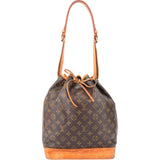 Louis Vuitton Canvas Monogram Sac Noe Grande Shoulder Bag