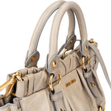 Miu Miu Classic Leather City Handbag