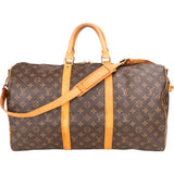 Louis Vuitton Canvas Monogram Keepall 50 Bandouliere